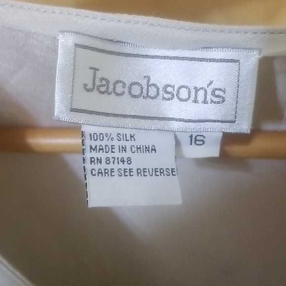 Vintage silk shell [2] - Picture 4 of 4